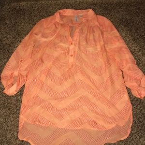 quarter sleeve blouse